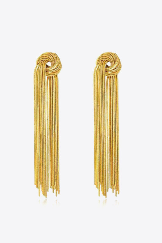 Fringe Earrings - 18K Gold Plated